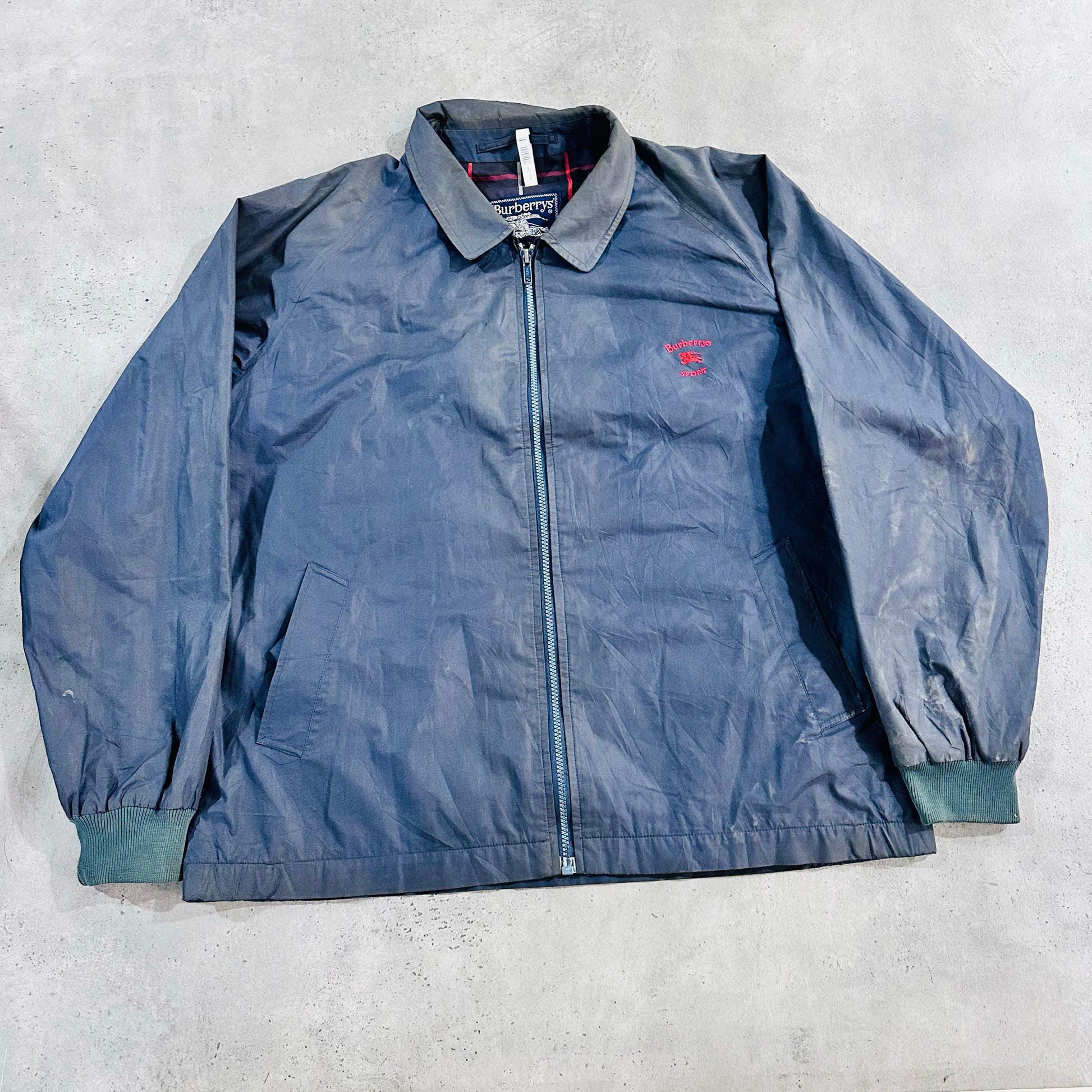 Vintage 70s-90s England Burberry Pre-owned Luxury Harrington Jackets