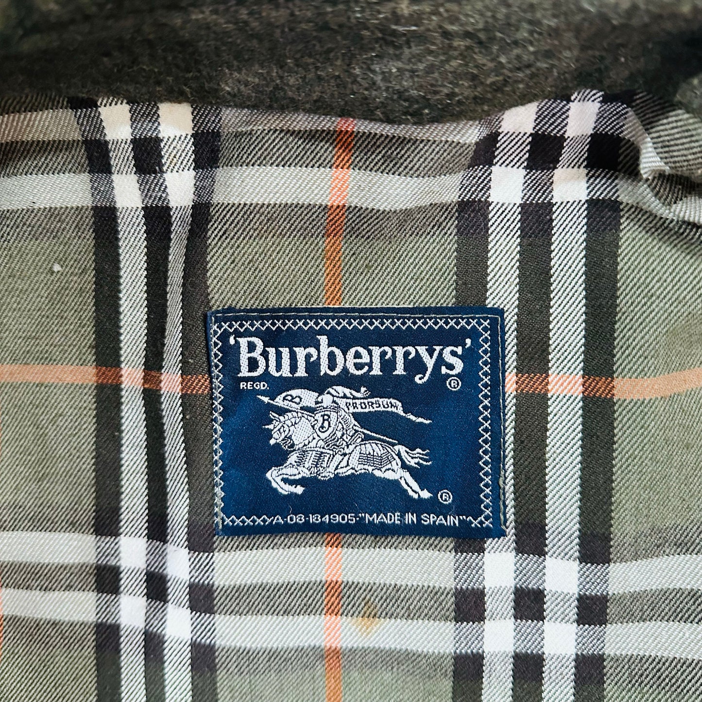 Vintage 70s-90s Spain Burberry Pre-owned Luxury Jackets