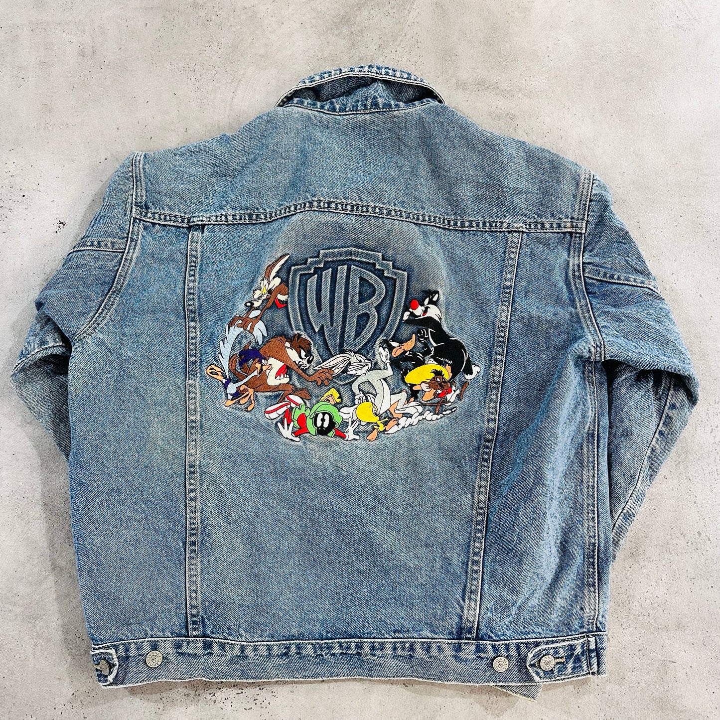 Vintage 70s-90s Warner Bros Retro Denim Jackets