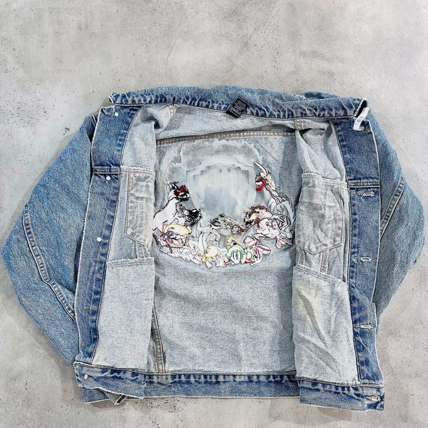 Vintage 70s-90s Warner Bros Retro Denim Jackets