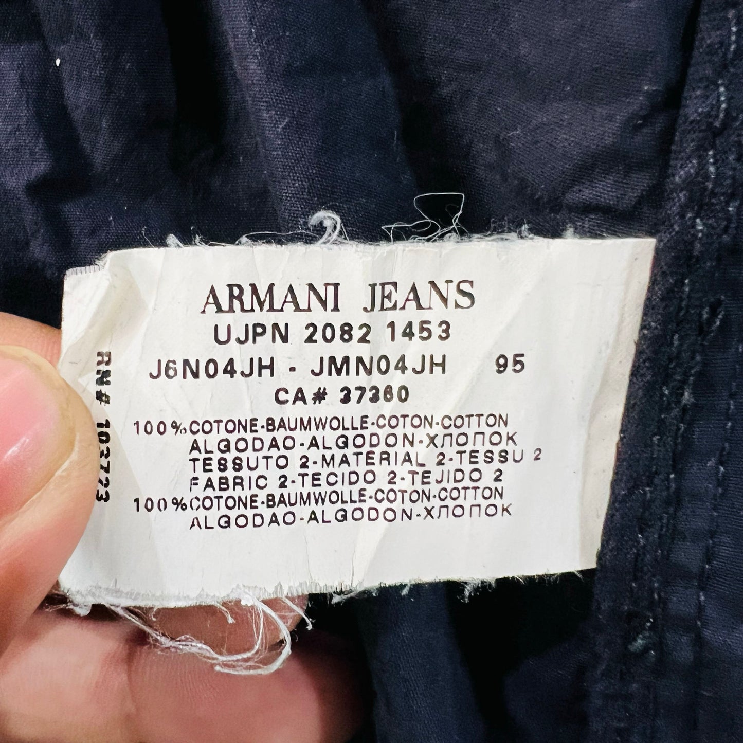 Vintage 70s-90s Armani Pre-owned Luxury Jackets