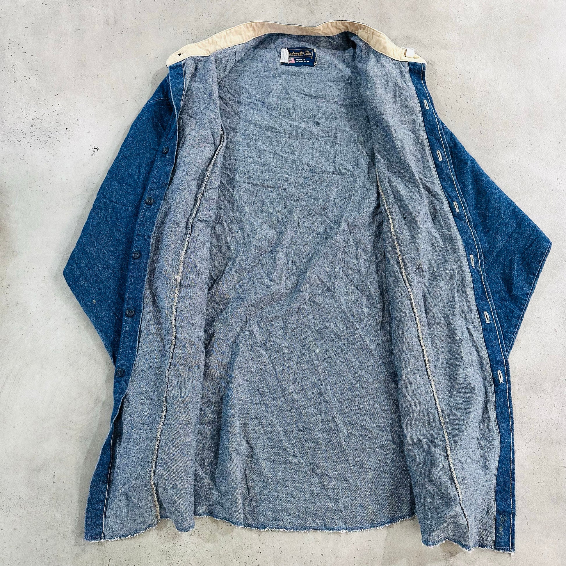 Vintage 70s-90s USA Retro Denim Shirts