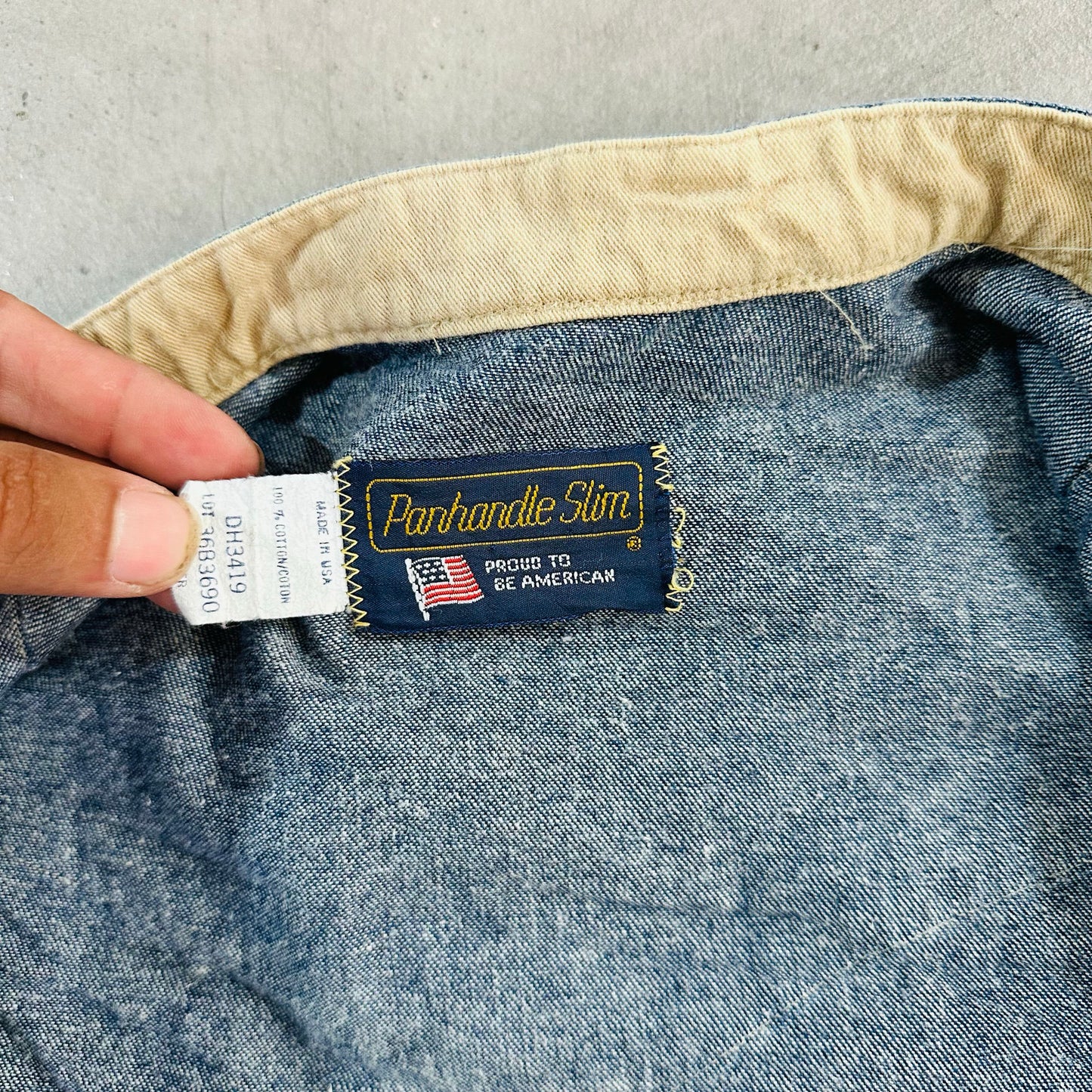 Vintage 70s-90s USA Retro Denim Shirts