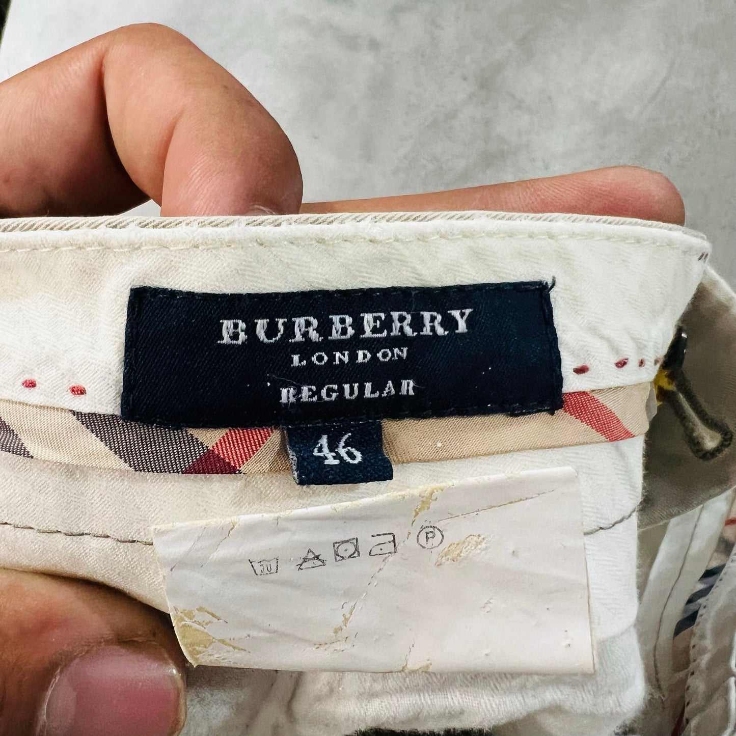 Vintage Burberry Pre-owned Luxury Pants