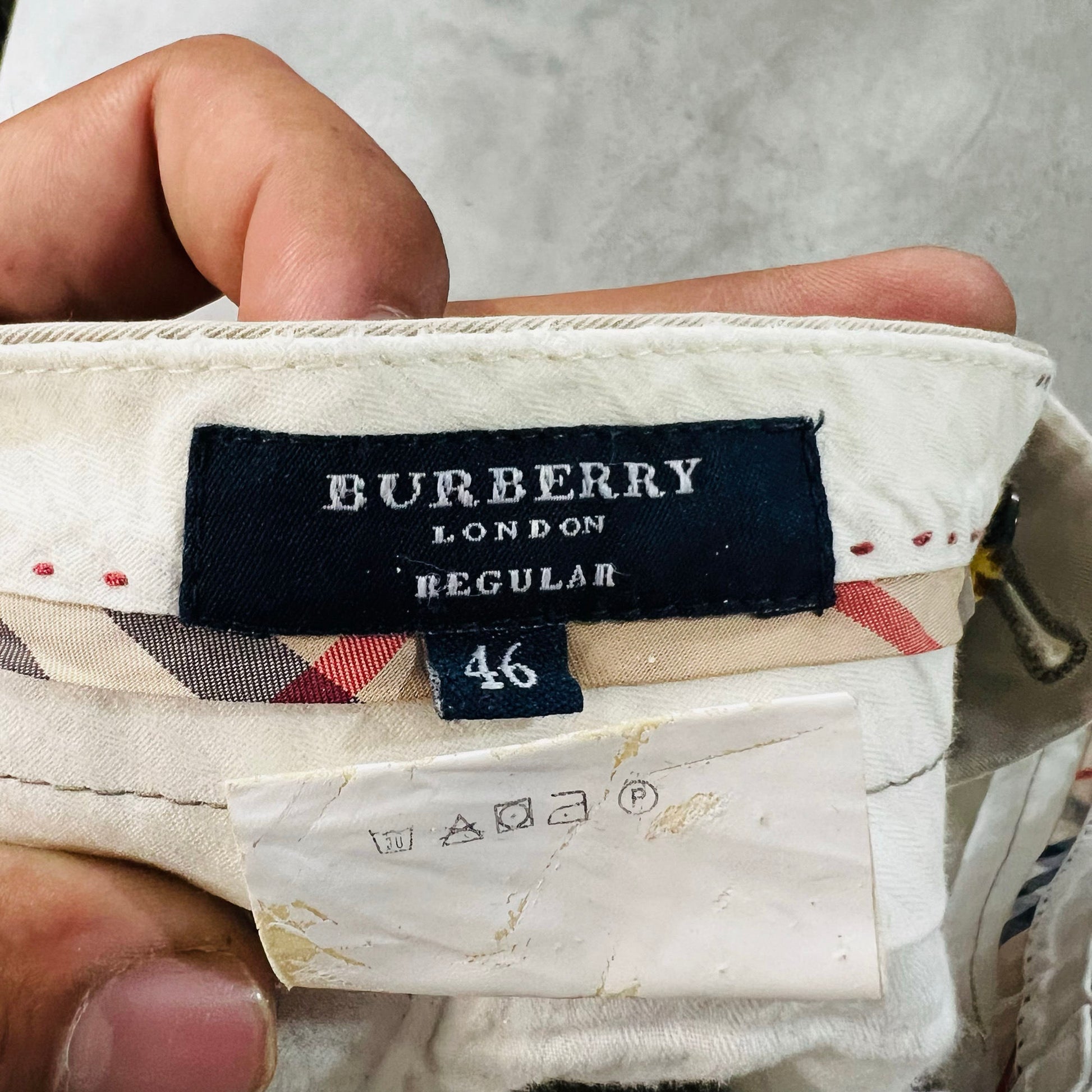 Vintage Burberry Pre-owned Luxury Pants