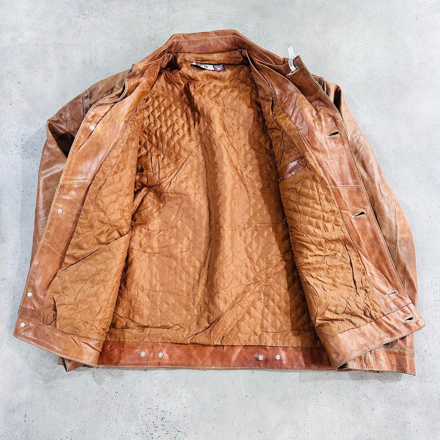 Vintage Italy Retro Leather Jackets