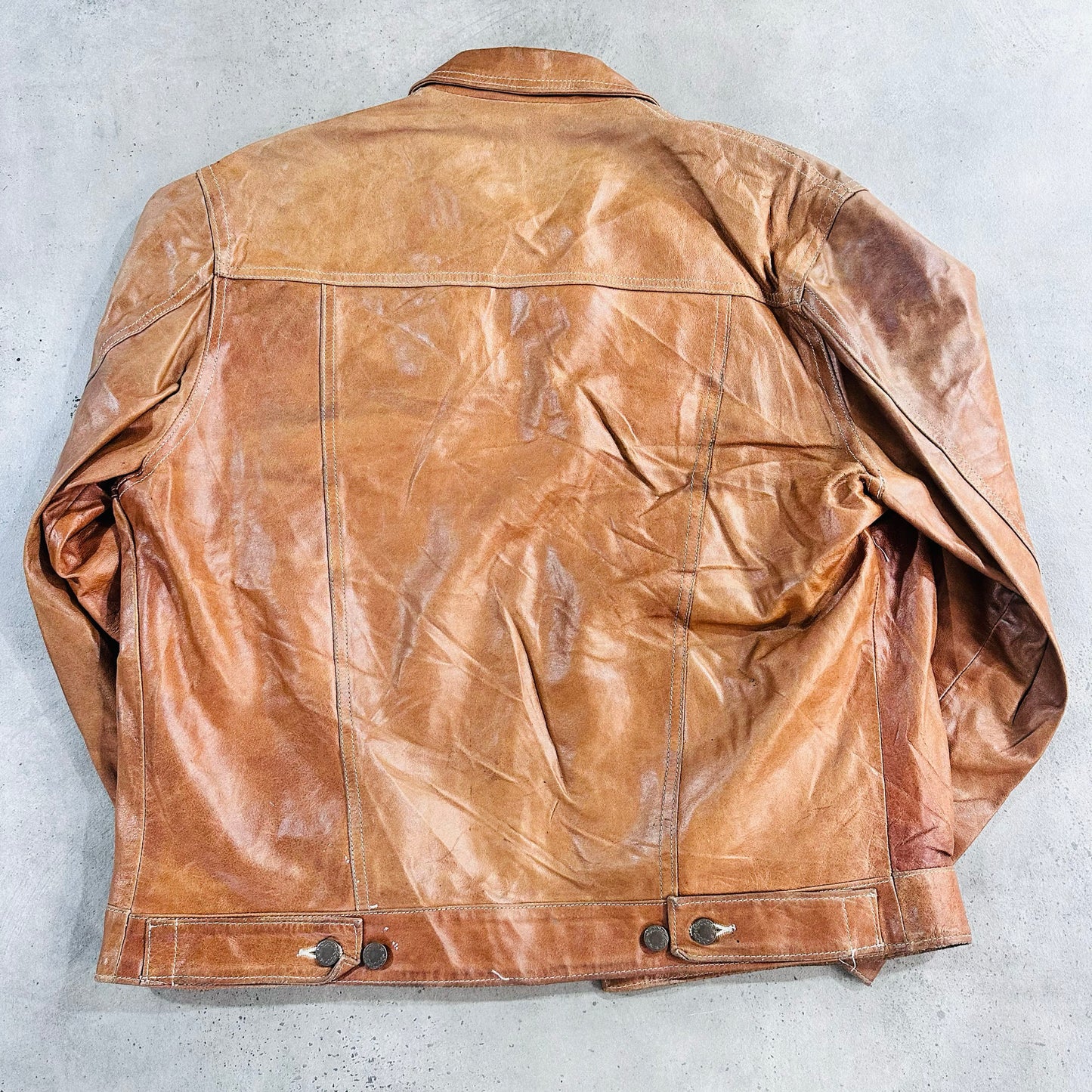 Vintage Italy Retro Leather Jackets