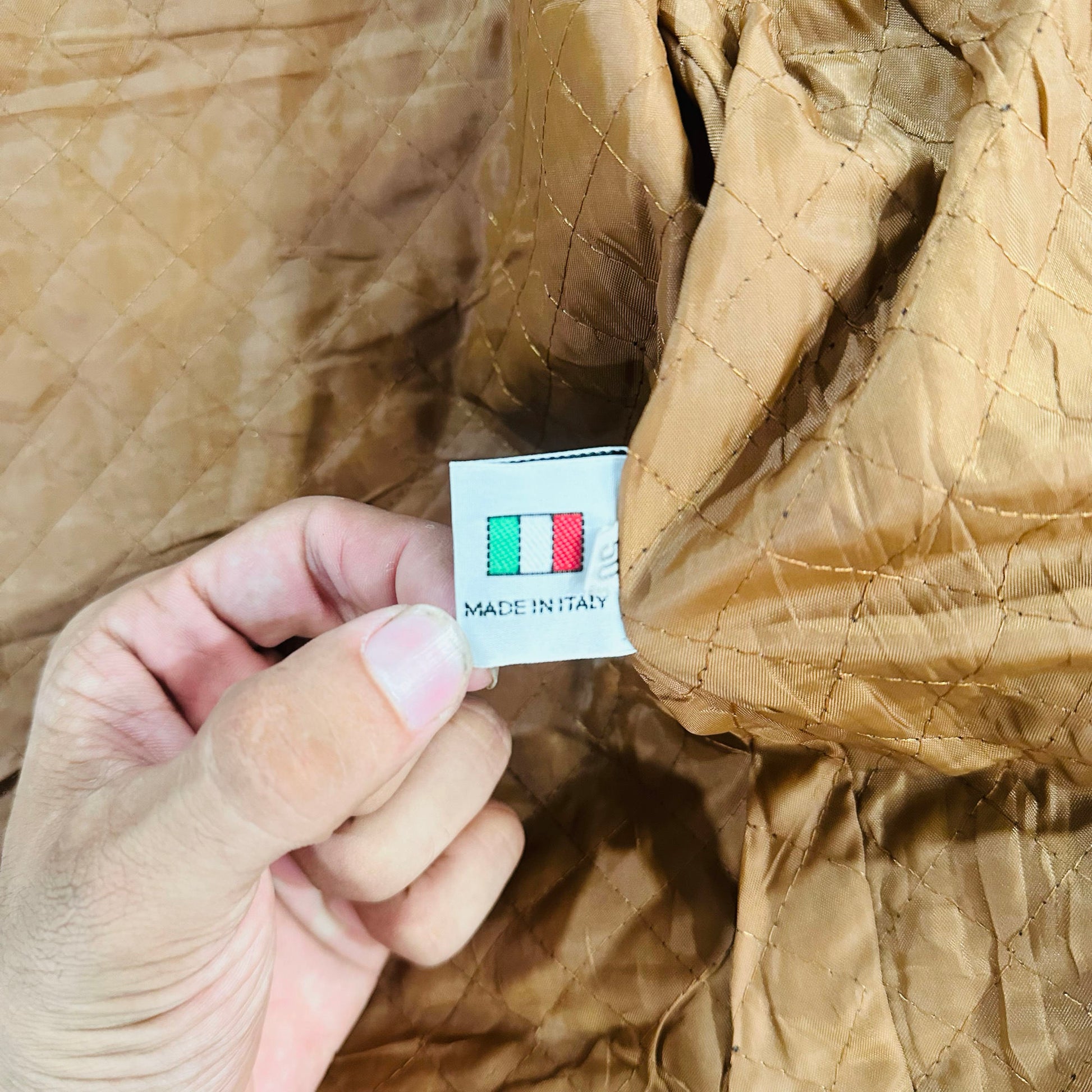 Vintage Italy Retro Leather Jackets