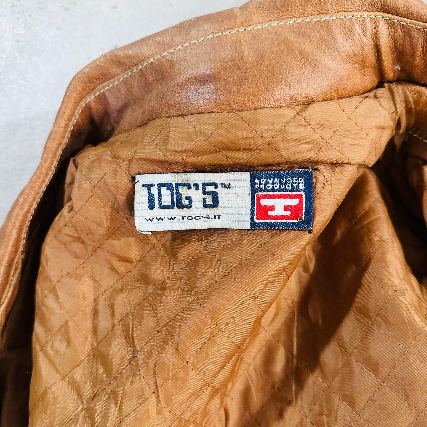 Vintage Italy Retro Leather Jackets