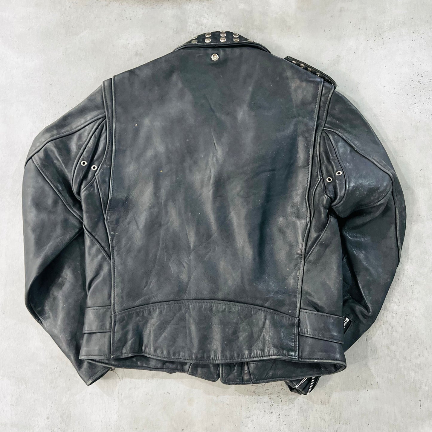 Vintage 70s-90s USA Schott Retro Double Rider Leather Jackets