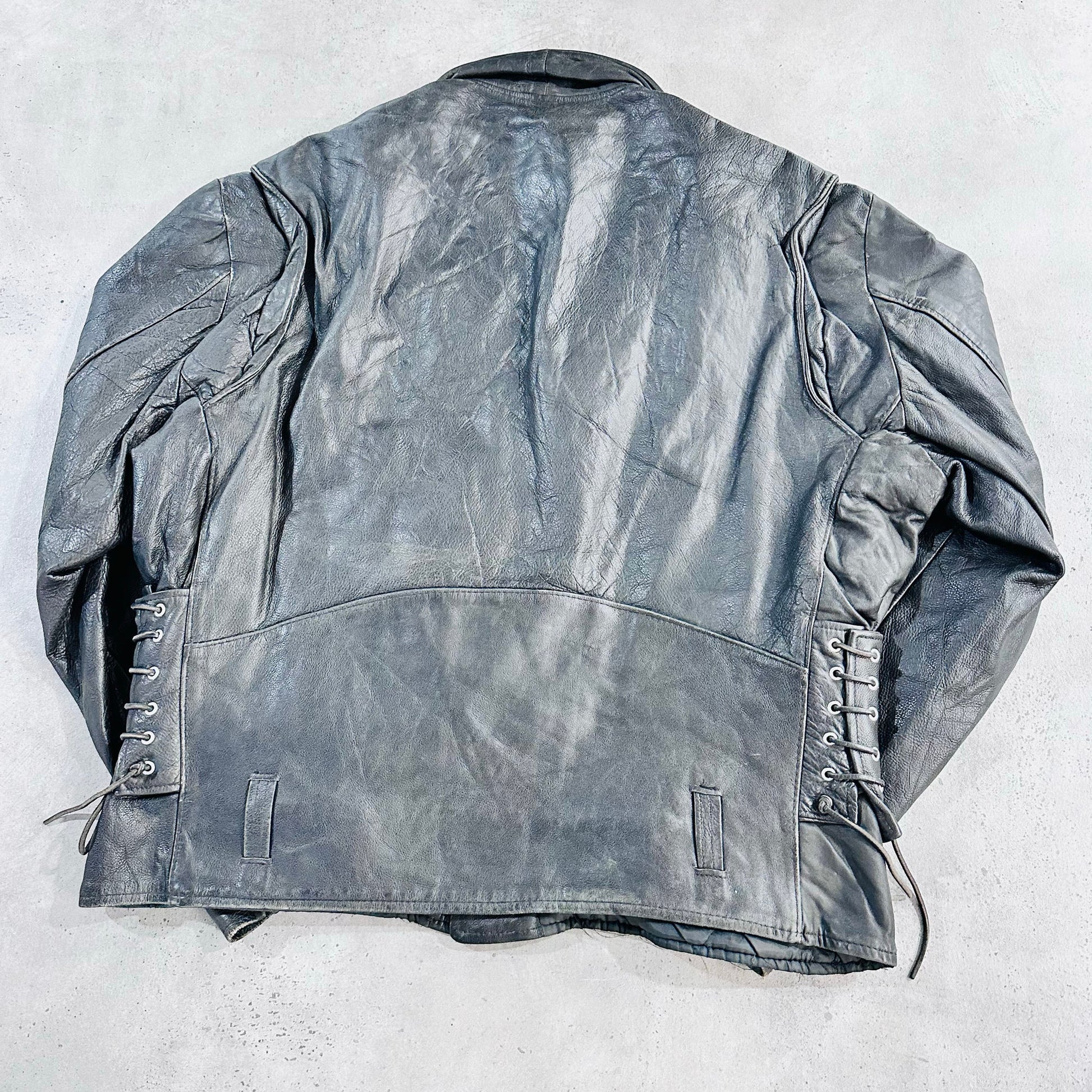 Vintage 70s-90s USA Retro Double Rider Leather Jackets