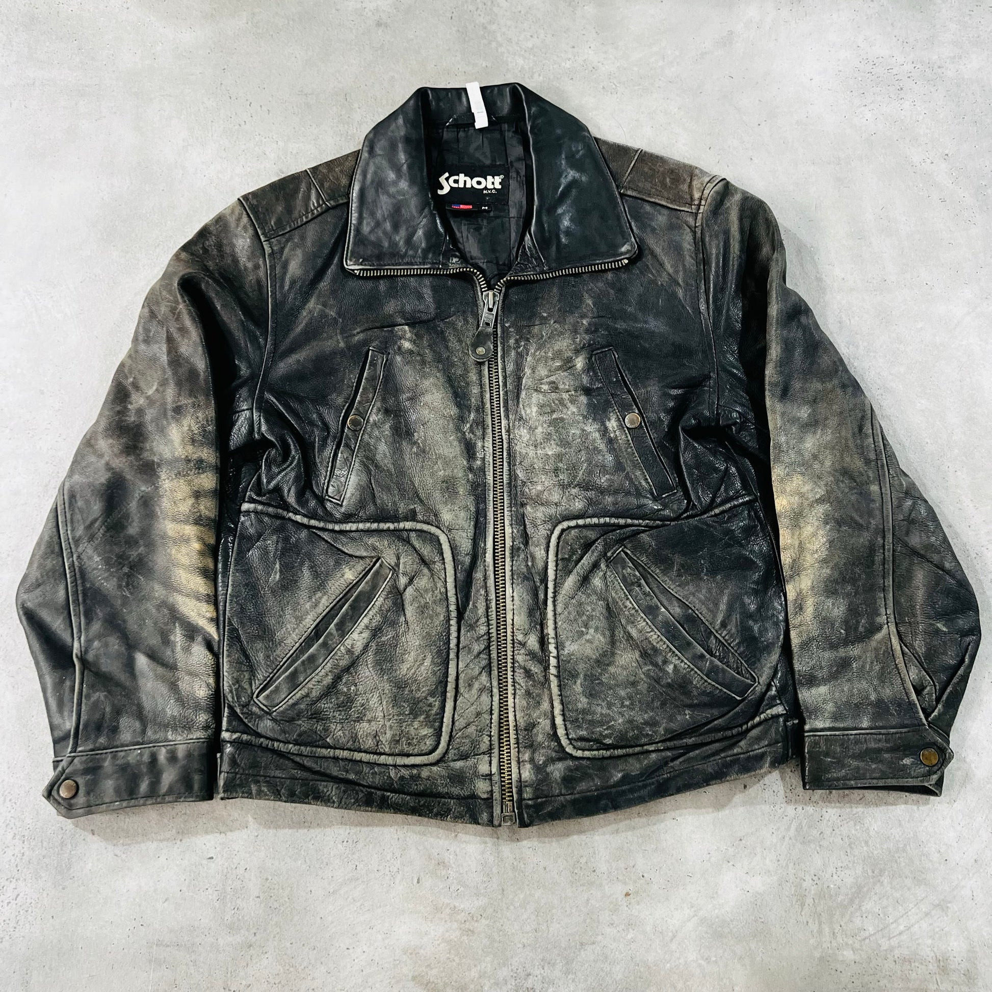 Vintage USA Schott Retro Leather Jackets