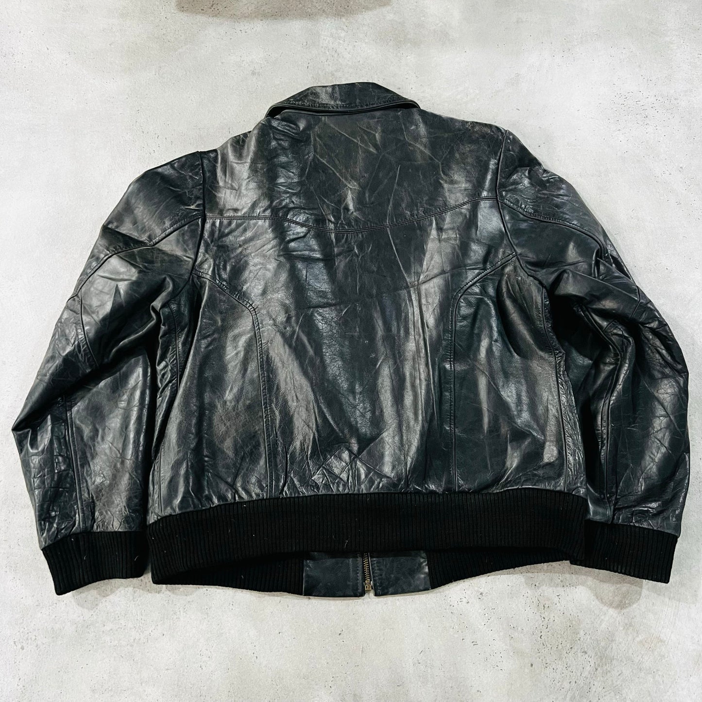 Vintage 70s-90s France Redskins Retro Flight Leather Jackets