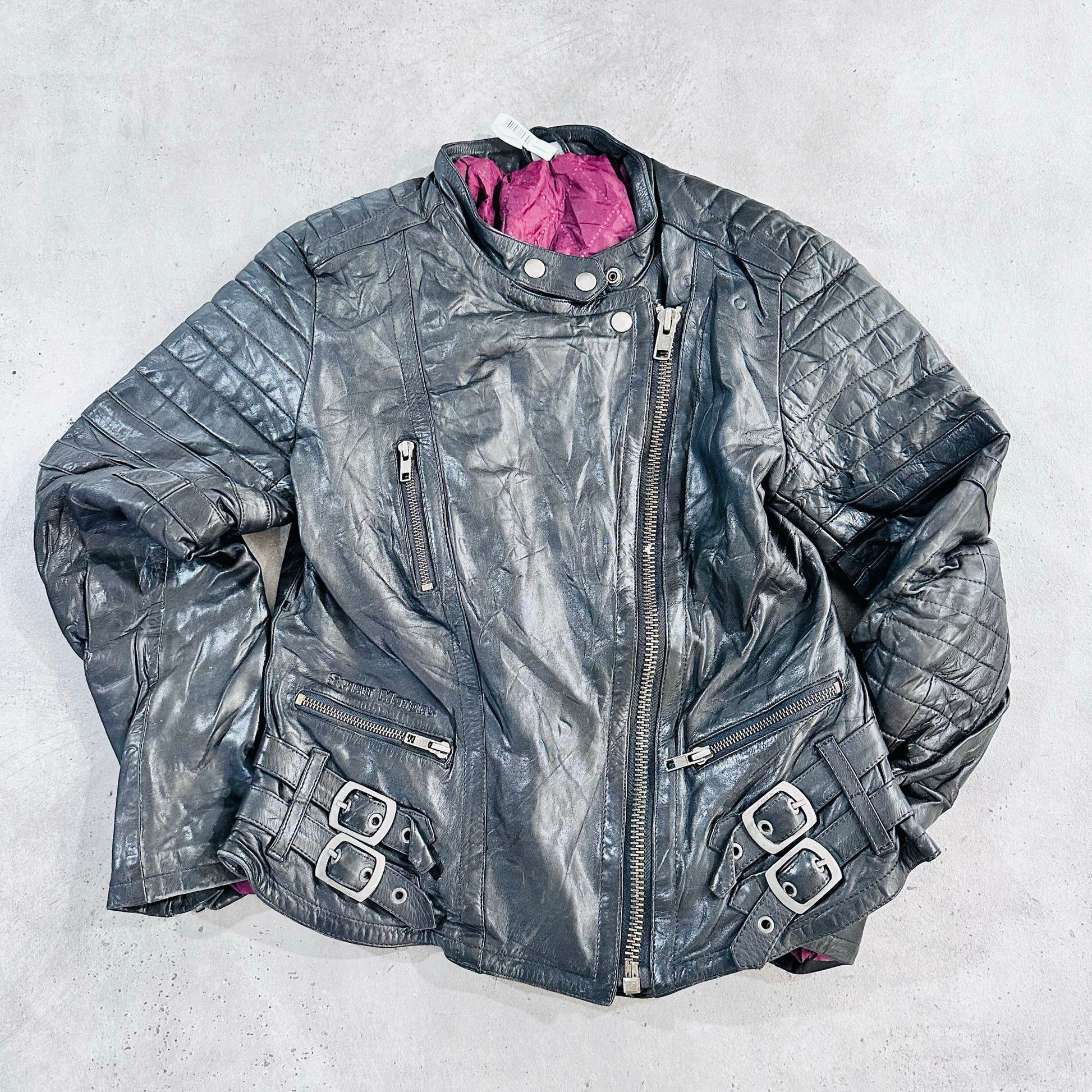 Vintage 70s-90s Retro Double Rider Leather Jackets