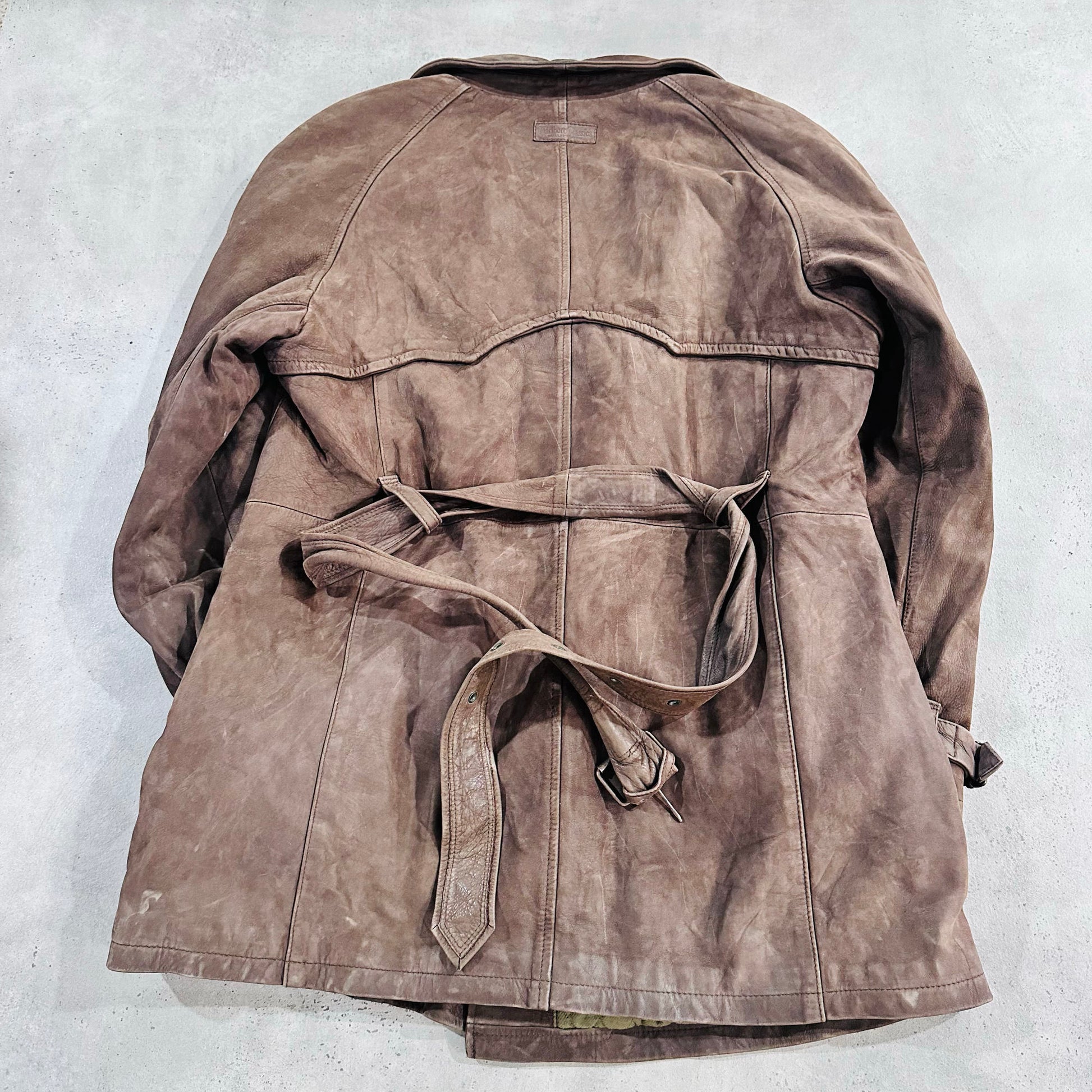Vintage 70s-90s Italy Marlboro Retro Leather Jackets