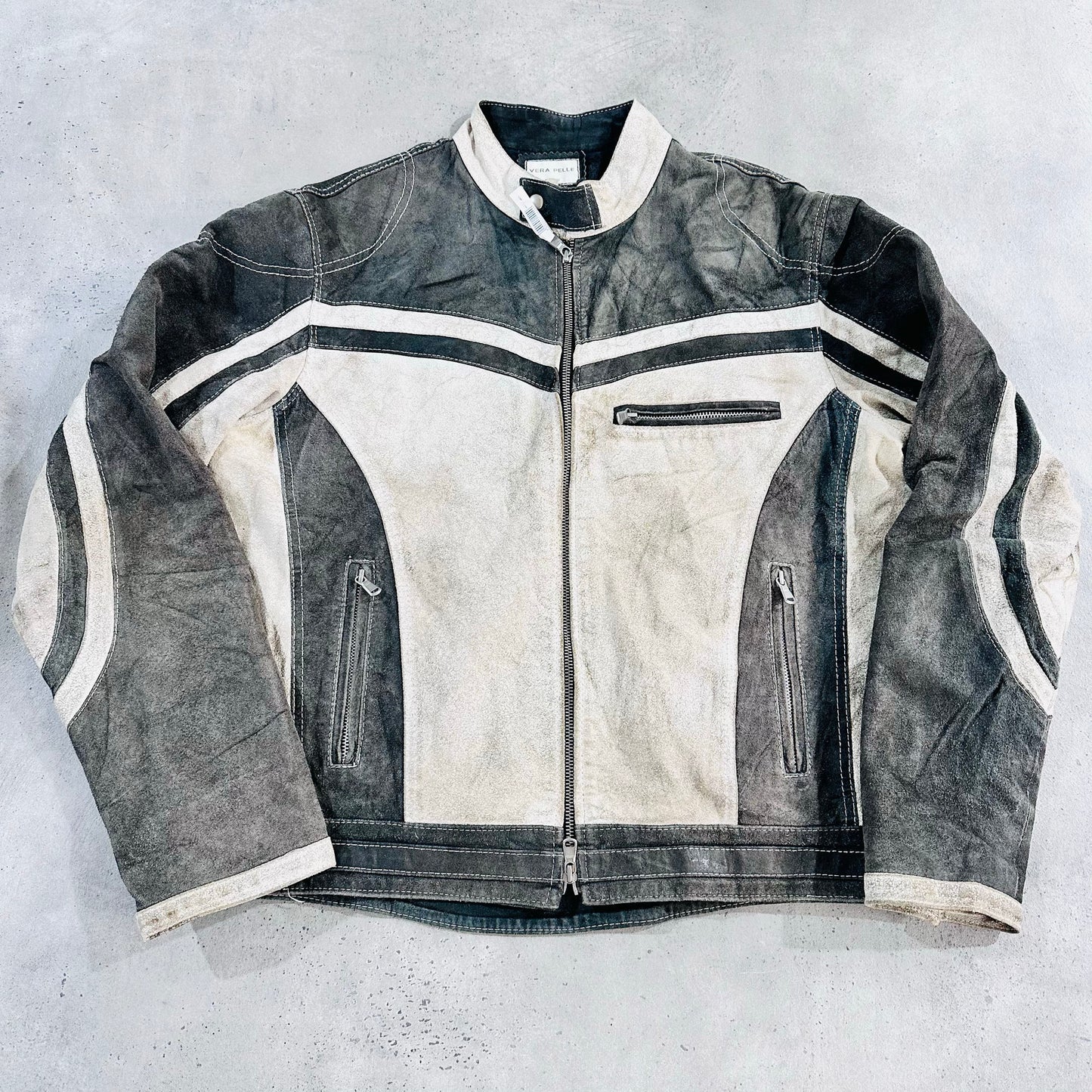 Vintage Italy Retro Leather Jackets
