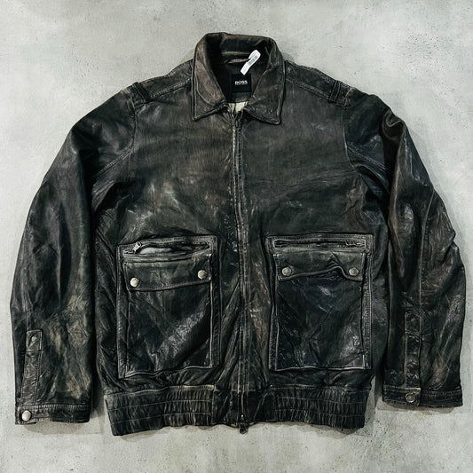 Vintage Turkey Pre-owned Luxury Flight Leather Jackets