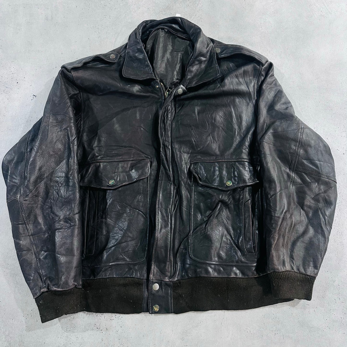 Vintage 70s-90s Retro Flight Leather Jackets