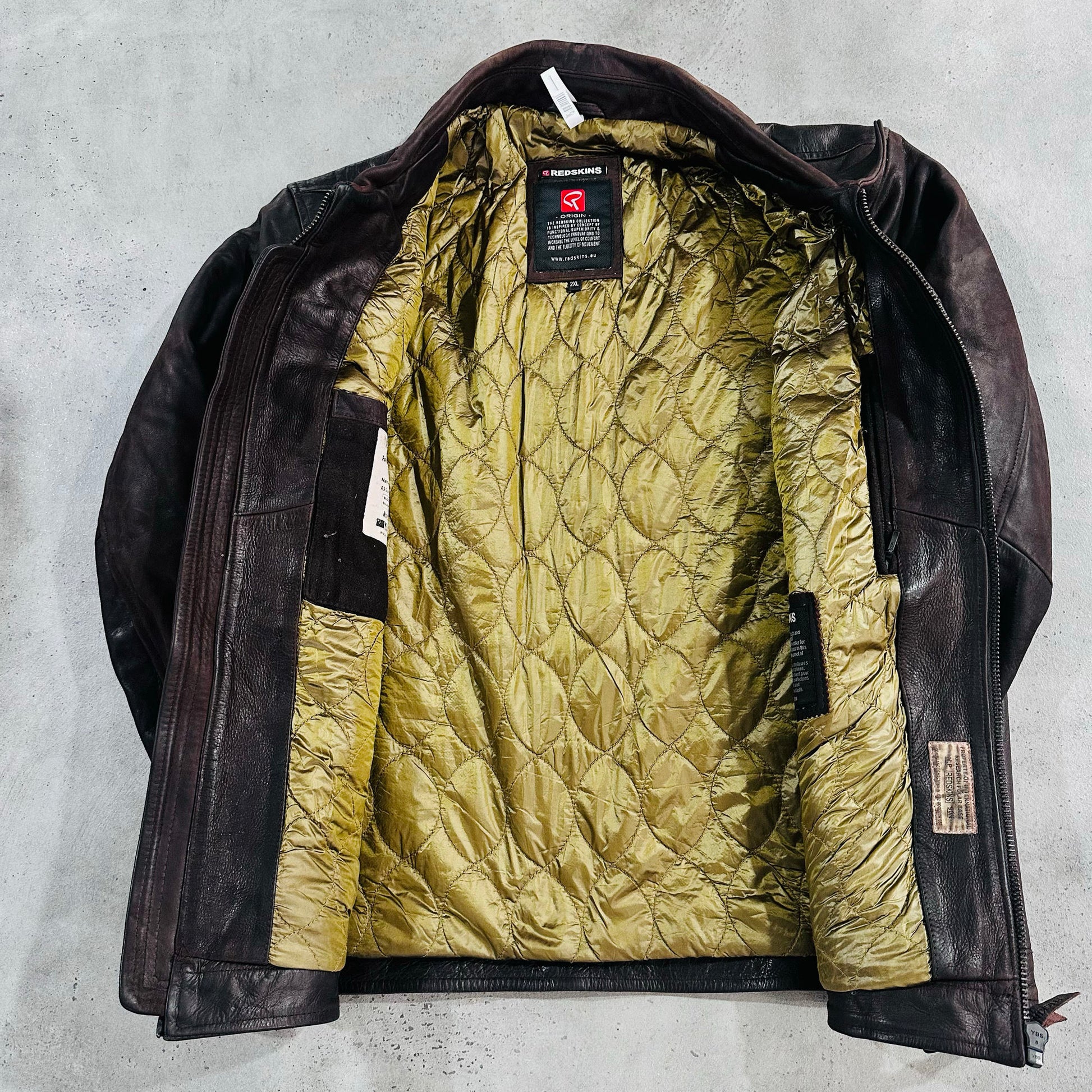 Vintage Redskins Retro Leather Jackets