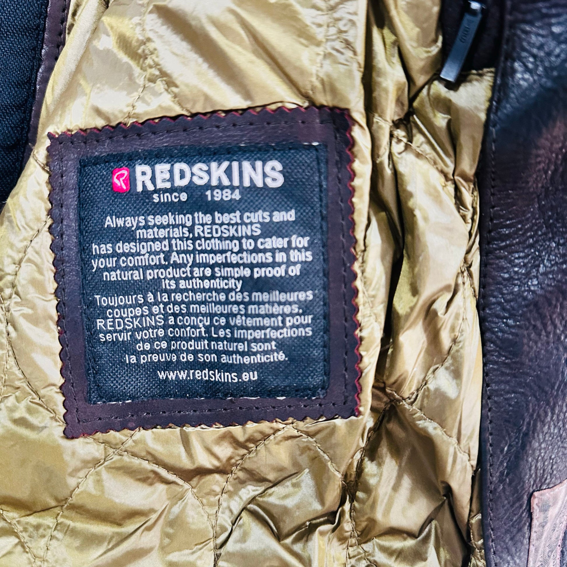 Vintage Redskins Retro Leather Jackets