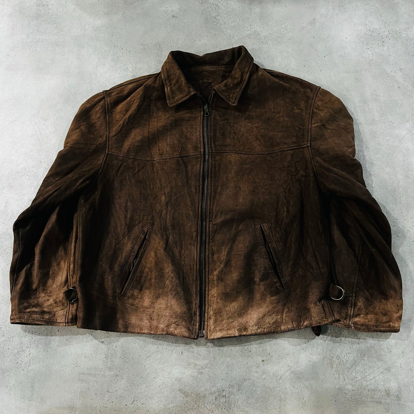 Vintage 70s-90s Italy Retro Leather Jackets