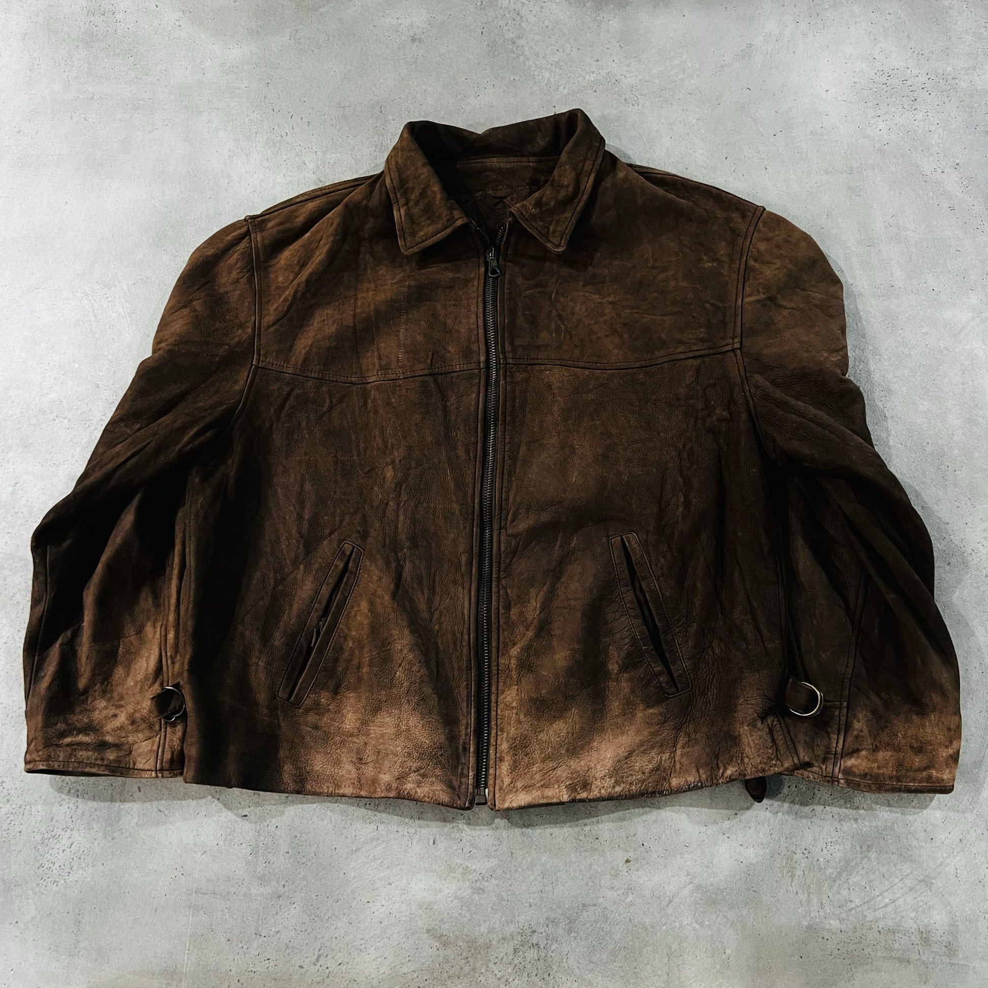 Vintage 70s-90s Italy Retro Leather Jackets