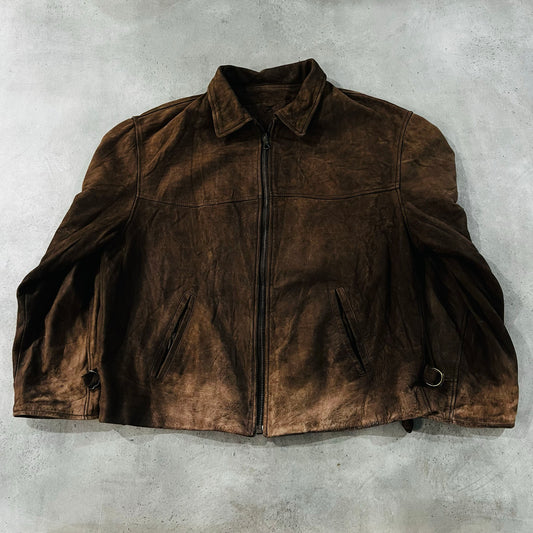 Vintage 70s-90s Italy Retro Leather Jackets