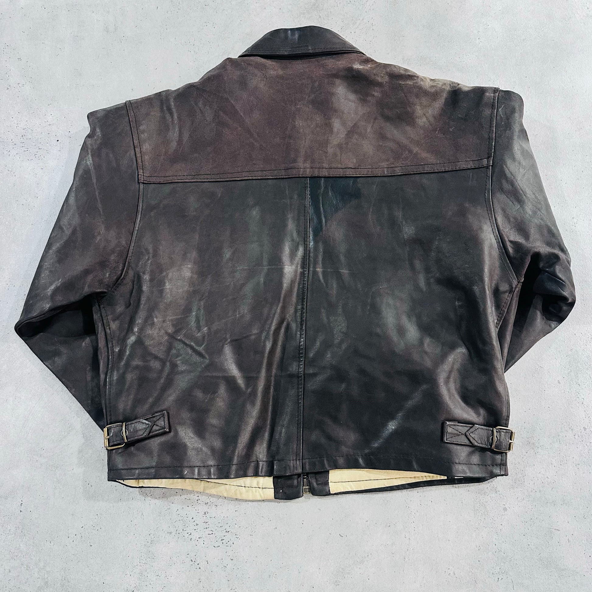 Vintage Italy Retro Leather Jackets