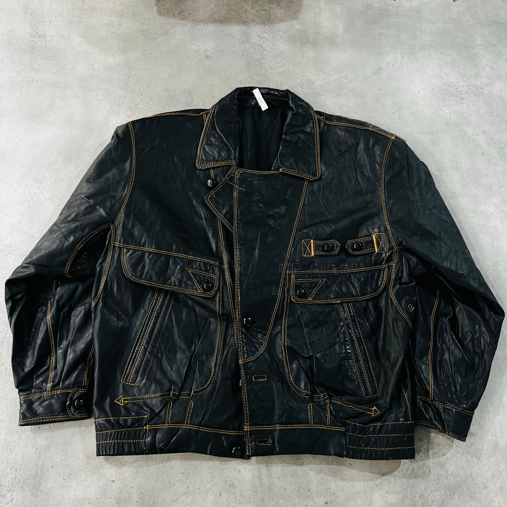 Vintage 70s-90s Retro Leather Jackets