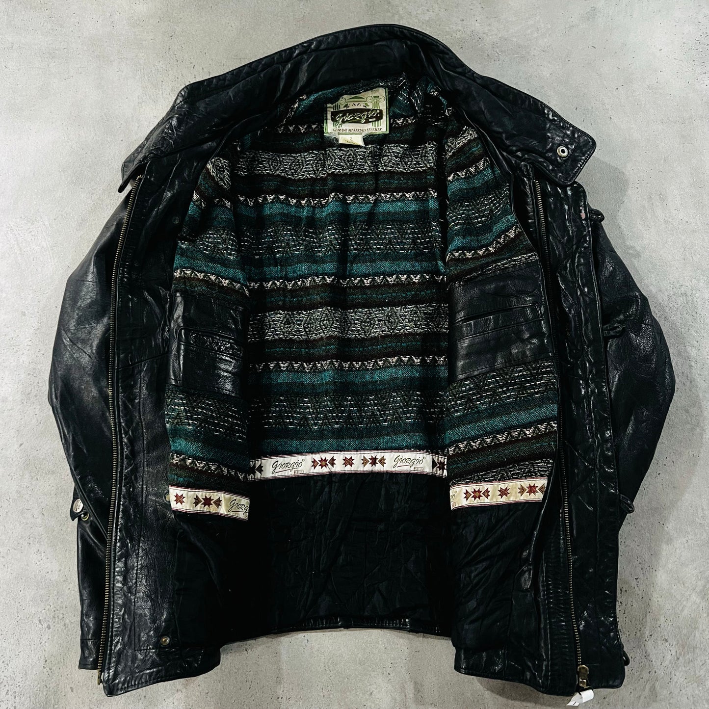 Vintage 70s-90s France Retro Leather Jackets