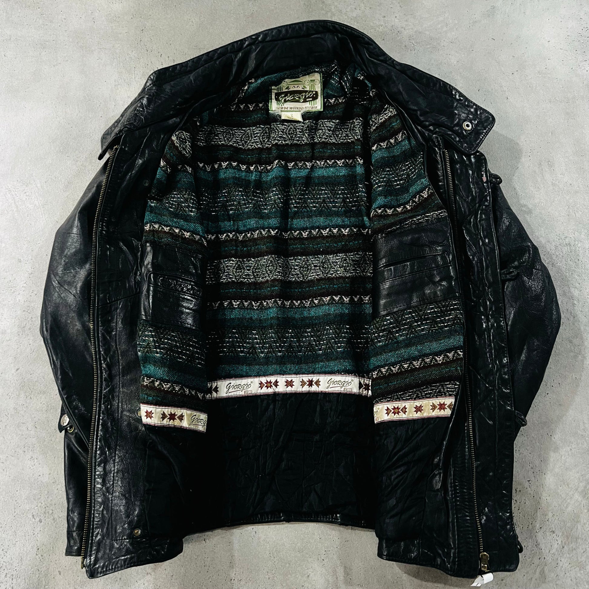 Vintage 70s-90s France Retro Leather Jackets