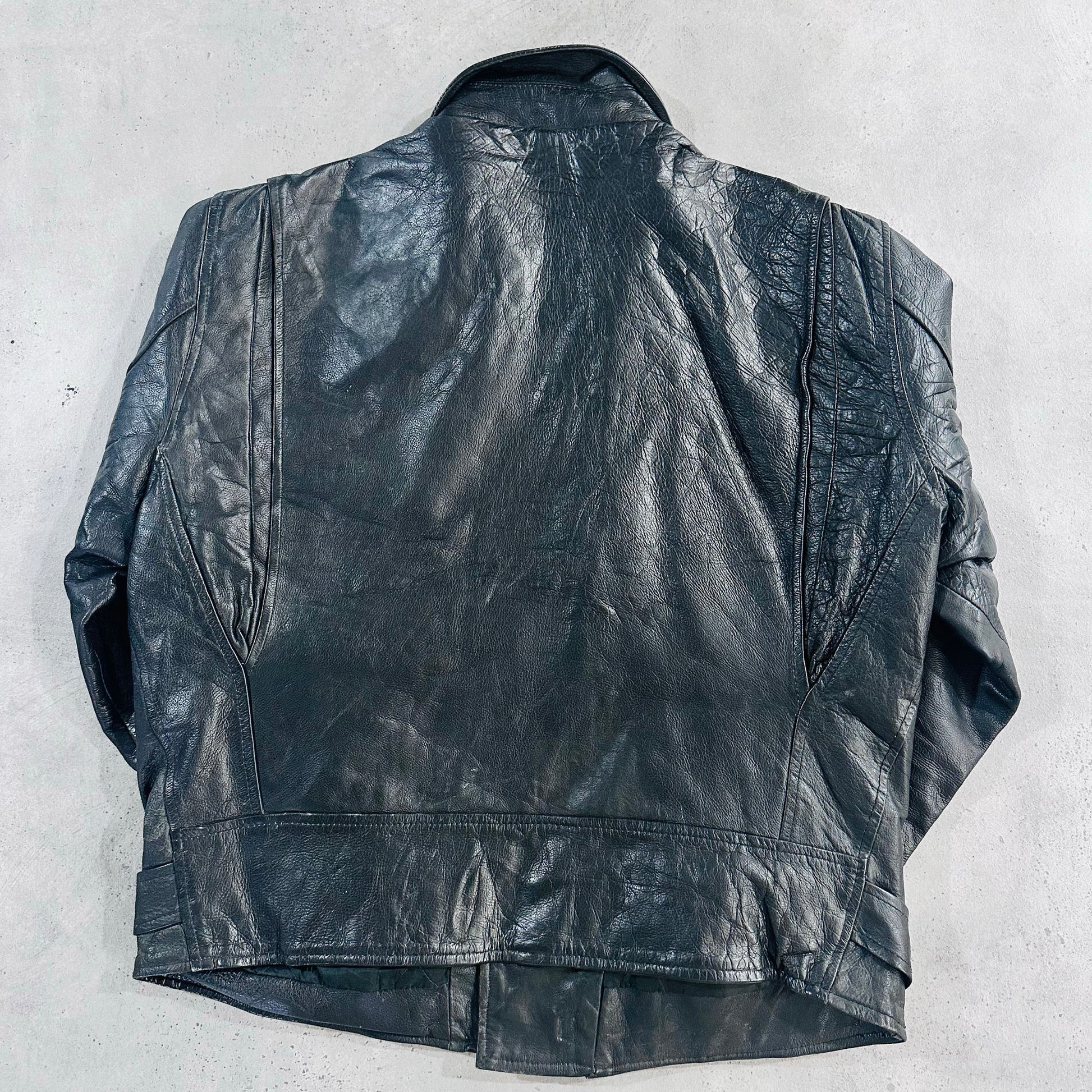 Vintage 70s-90s Retro Double Rider Leather Jackets