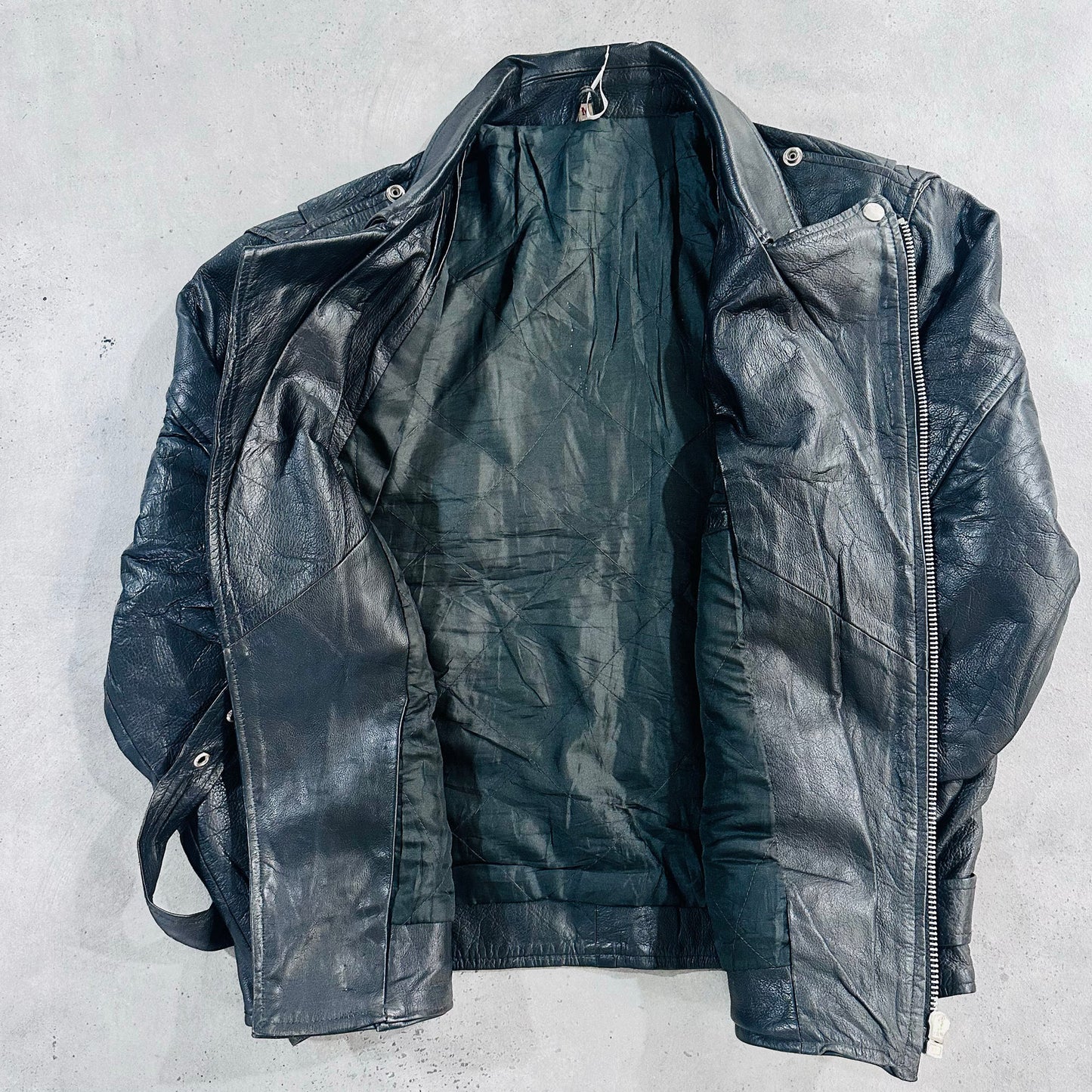 Vintage 70s-90s Retro Double Rider Leather Jackets