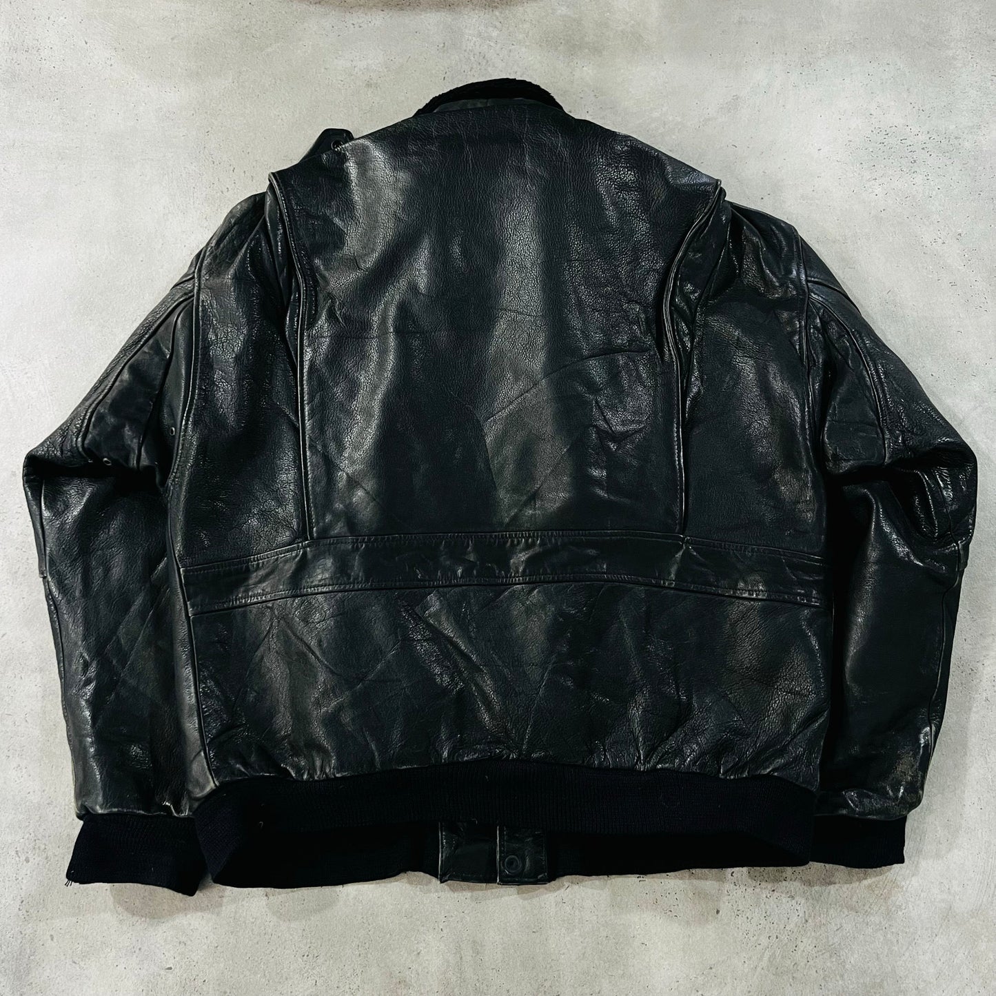 Vintage 70s-90s Military Flight Leather Jackets