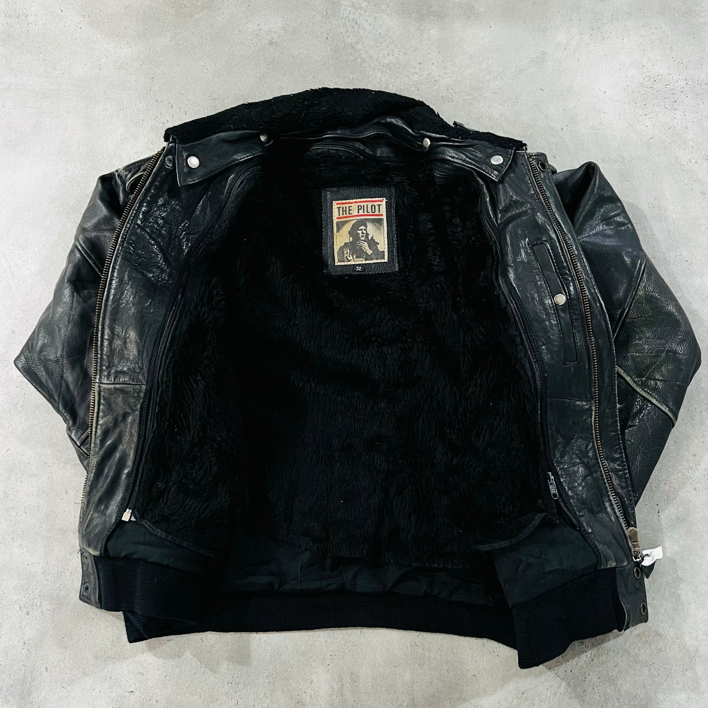Vintage 70s-90s Military Flight Leather Jackets