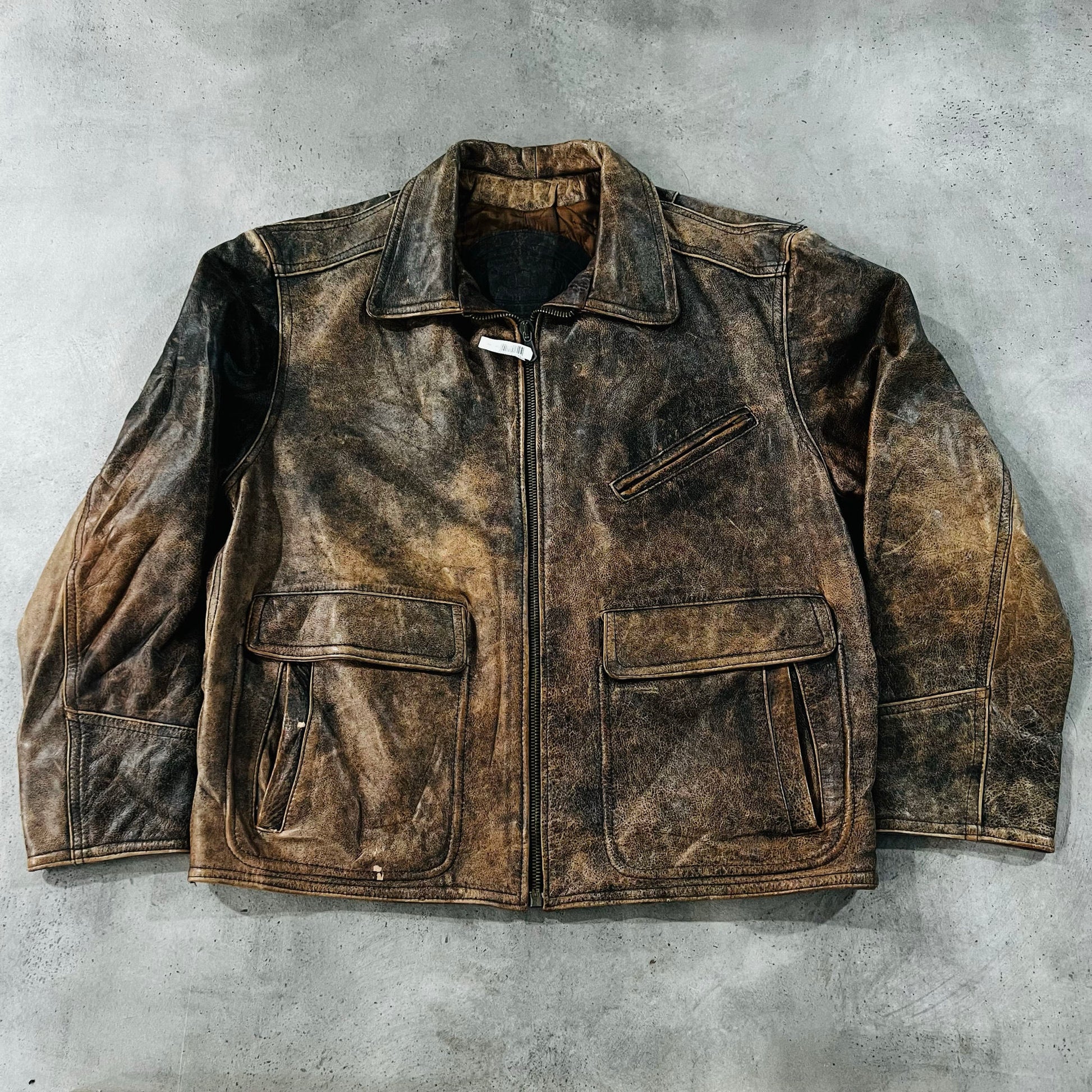 Vintage 70s-90s Italy Retro Leather Jackets