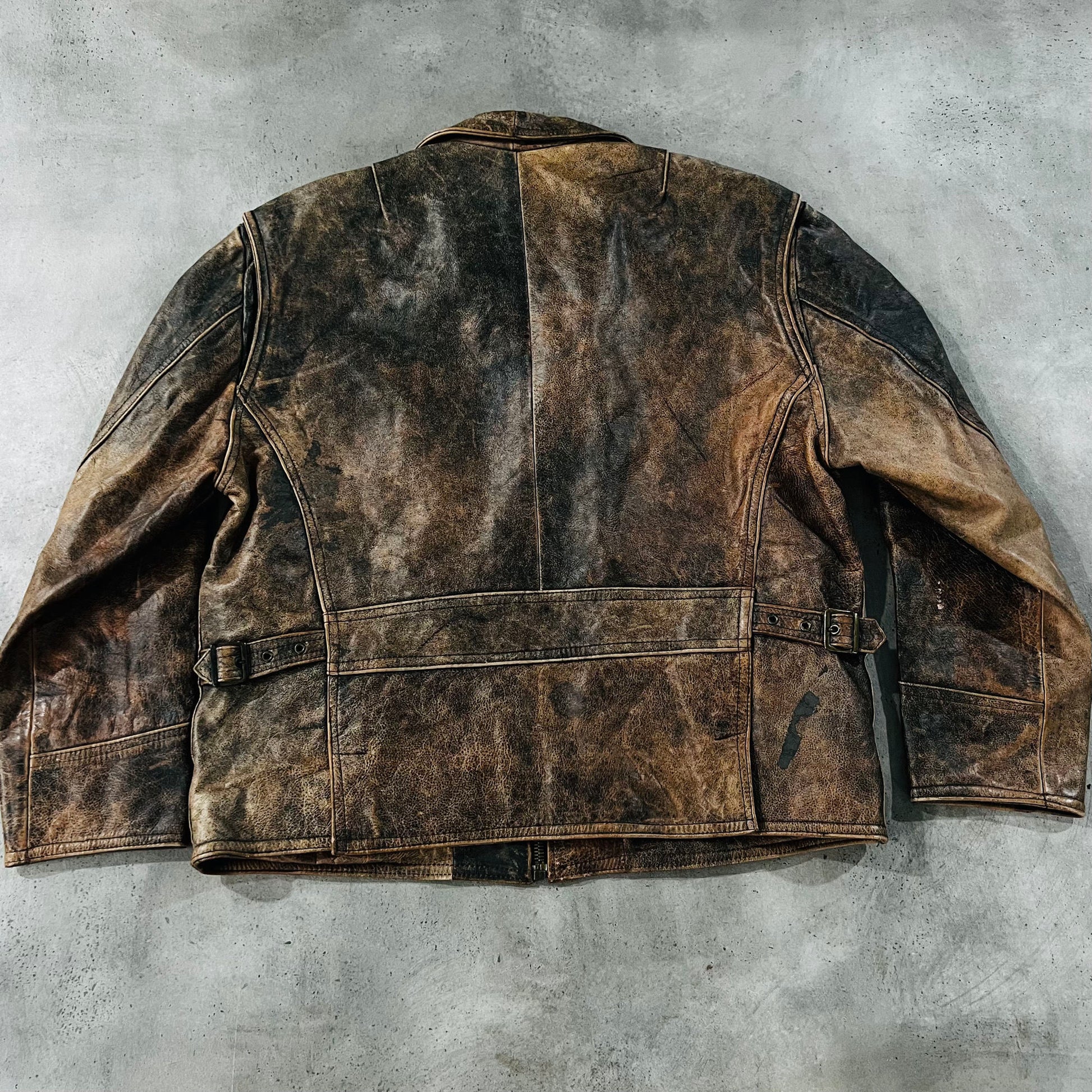 Vintage 70s-90s Italy Retro Leather Jackets