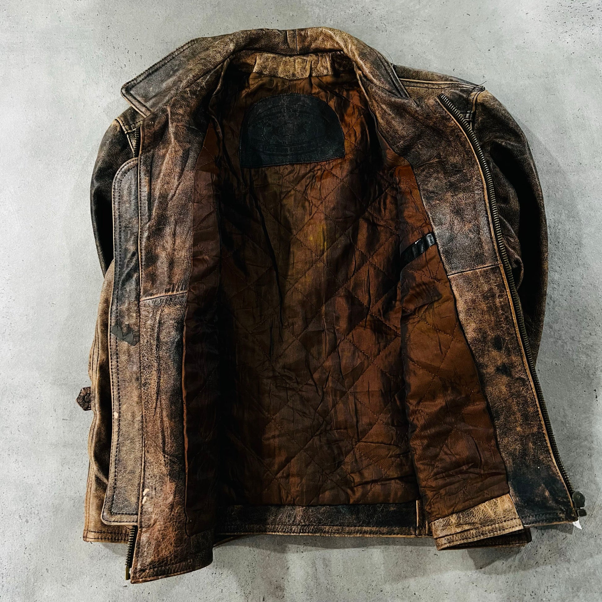 Vintage 70s-90s Italy Retro Leather Jackets