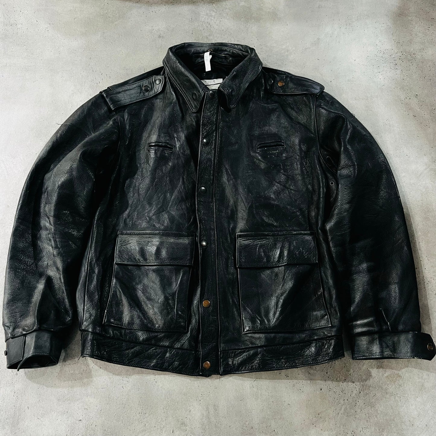 Vintage Netherlands Sportswear Leather Jackets