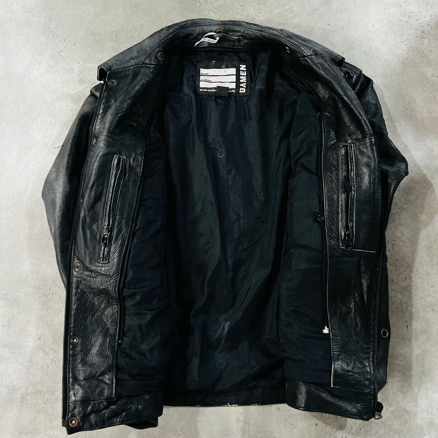Vintage Netherlands Sportswear Leather Jackets
