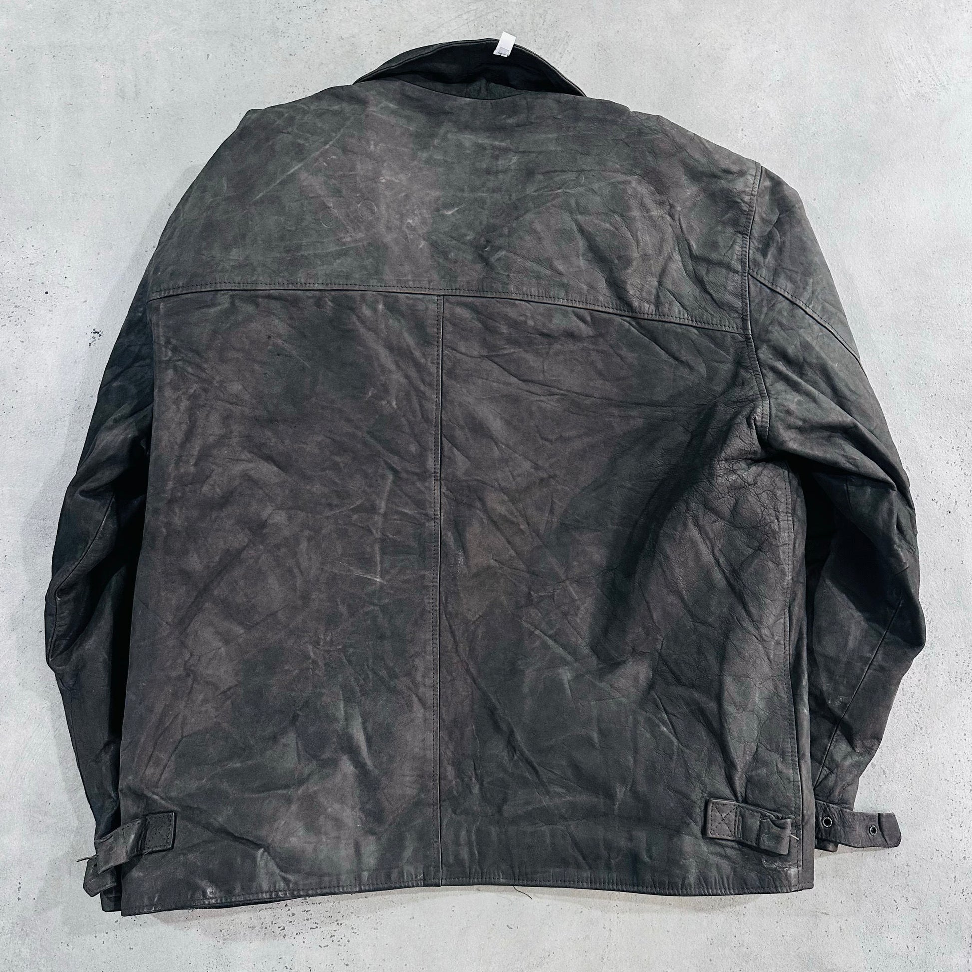 Vintage 70s-90s Italy Retro Leather Jackets