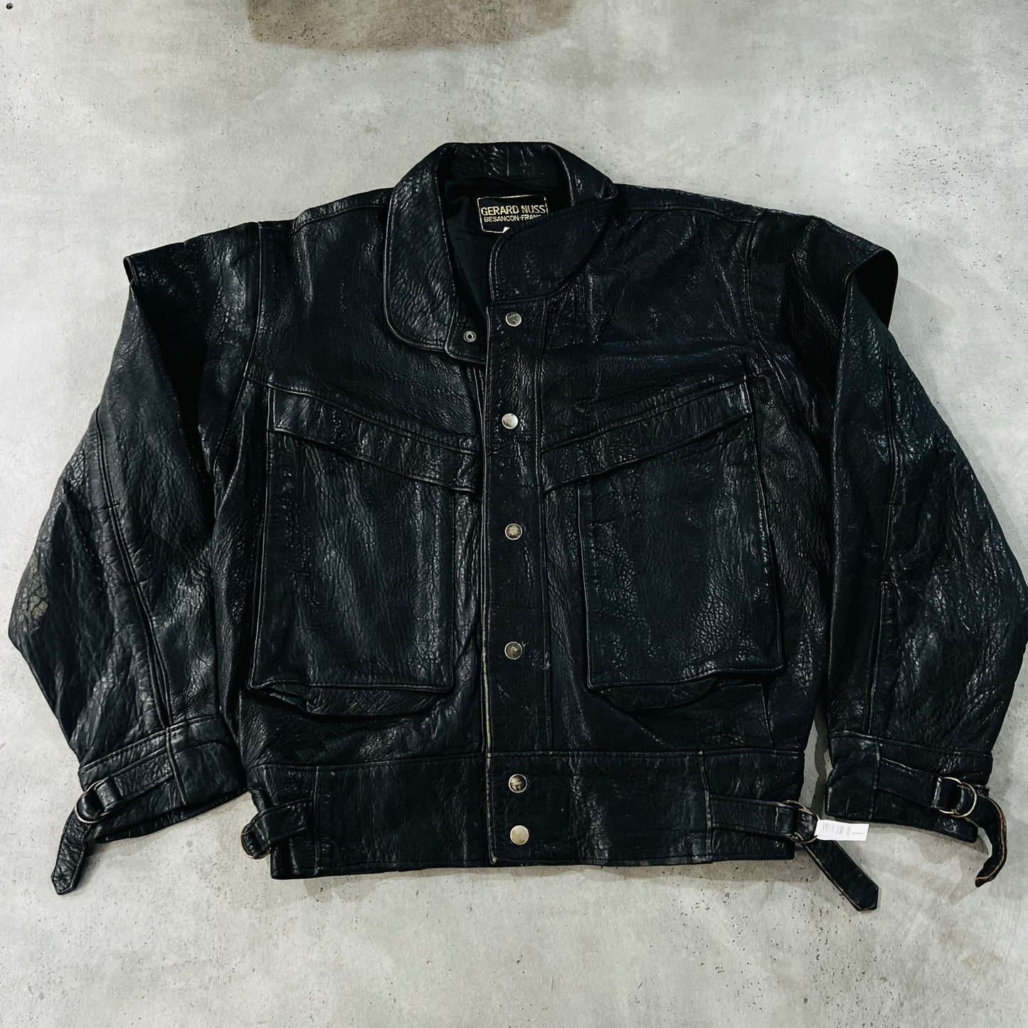Vintage 70s-90s France Retro Leather Jackets