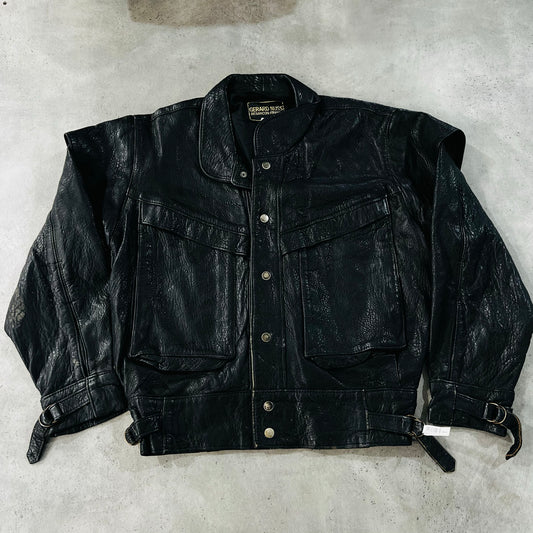 Vintage 70s-90s France Retro Leather Jackets