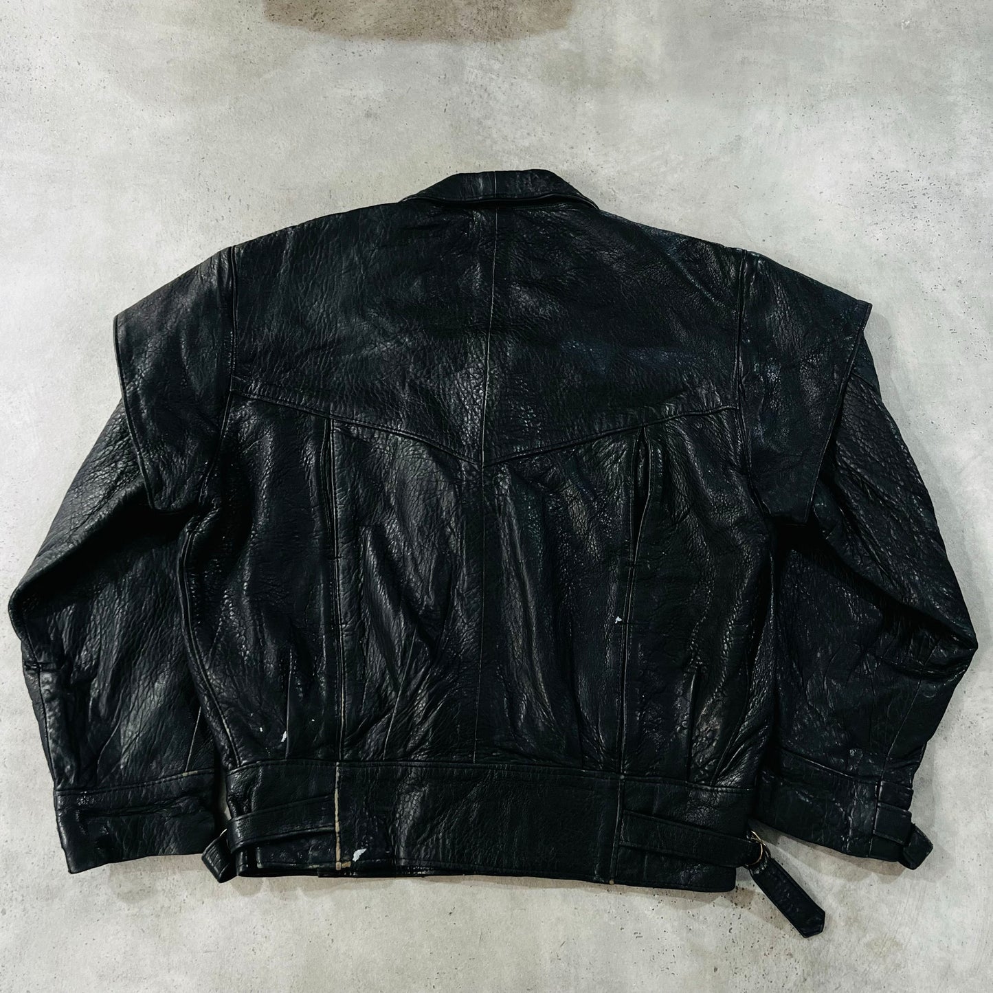 Vintage 70s-90s France Retro Leather Jackets