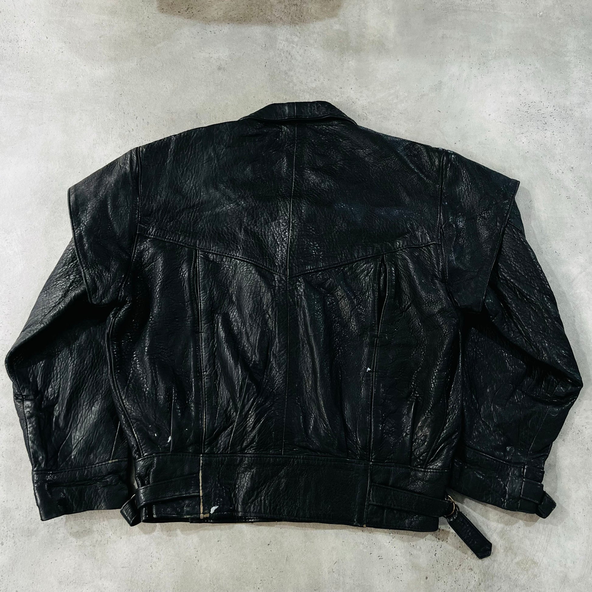 Vintage 70s-90s France Retro Leather Jackets