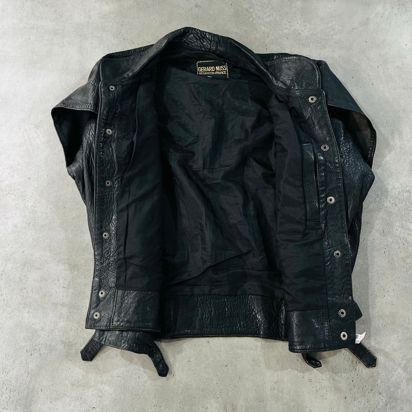 Vintage 70s-90s France Retro Leather Jackets