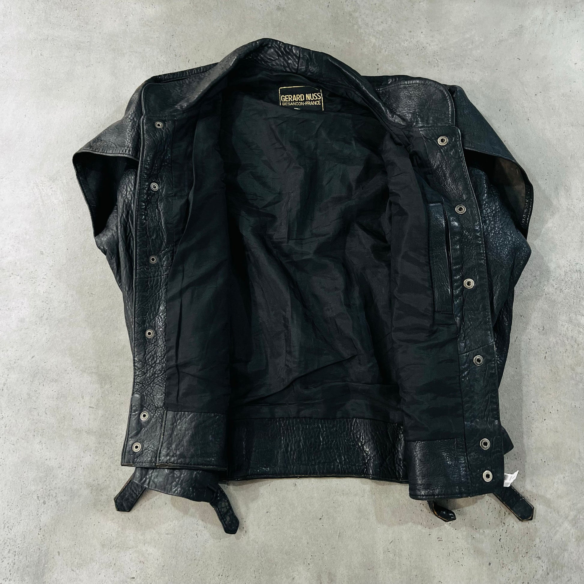 Vintage 70s-90s France Retro Leather Jackets