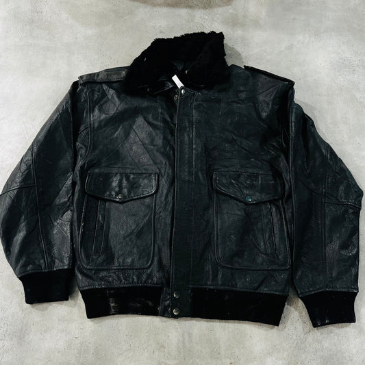 Vintage 70s-90s Retro Flight Leather Jackets