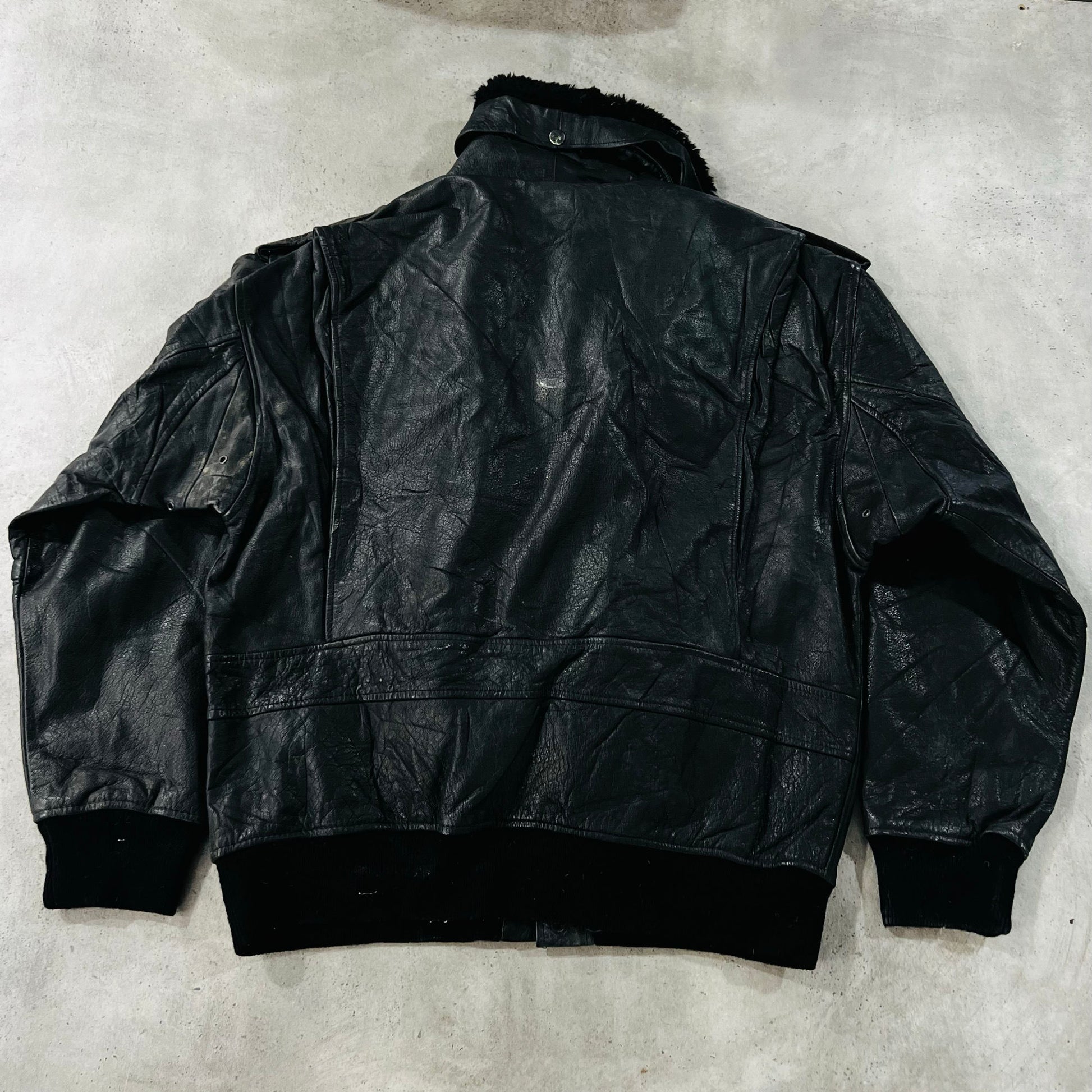 Vintage 70s-90s Retro Flight Leather Jackets