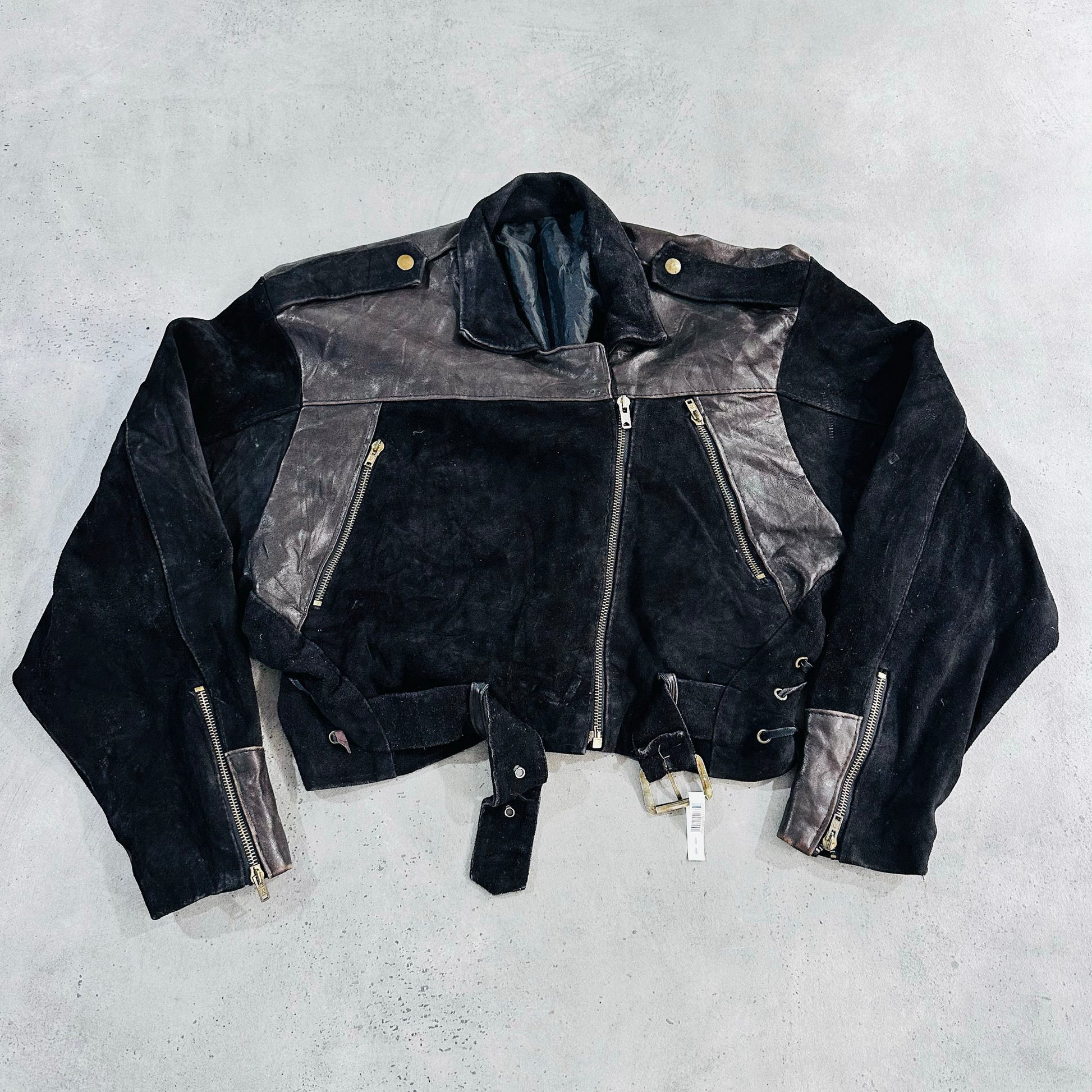 Vintage 70s-90s Retro Double Rider Leather Jackets